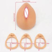 Load image into Gallery viewer, NEW SIMULATION FULL COVER CHASTITY REALISTIC VAGINA - 3D PRINTED &amp; PAINTED.
