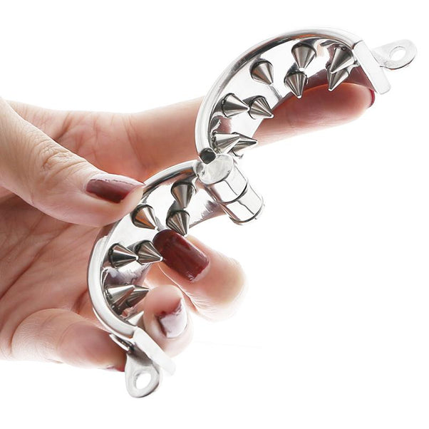 Kali's Teeth - Silver Non Removable Teeth Sex Toys -lovershop01