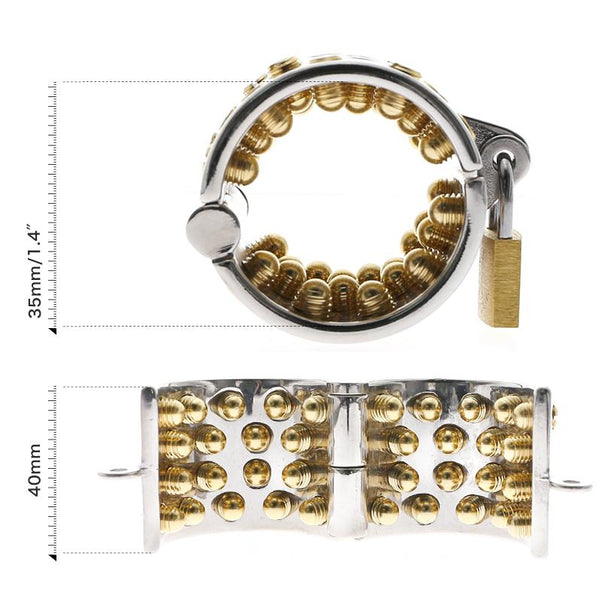 Kali's Teeth bracelet - 4 rows - CBT device Sex Toys -lovershop01