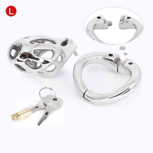 Next Generation locking chastity cage - Steel