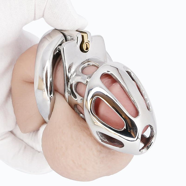 Next Generation locking chastity cage - Steel