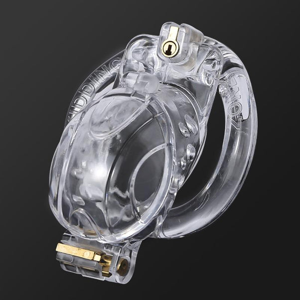 No-Pee Chastity Cage / Interchangeable cage tubes