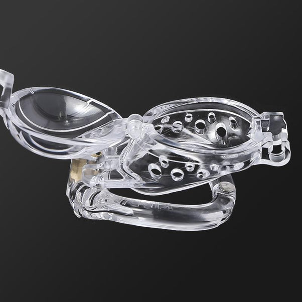 No-Pee Chastity Cage / Interchangeable cage tubes