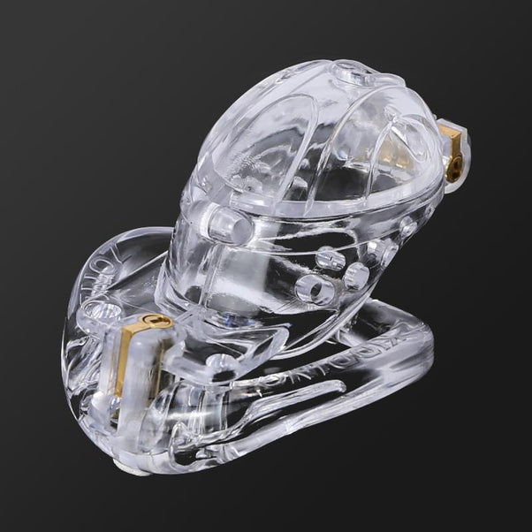 No-Pee Chastity Cage / Interchangeable cage tubes