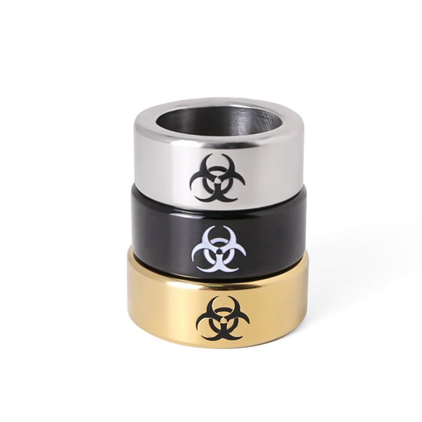 BIOHAZARD GLANS RING MALE CHASTITY DEVICE