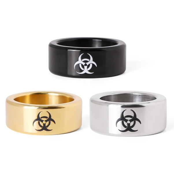 BIOHAZARD GLANS RING MALE CHASTITY DEVICE