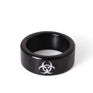 BIOHAZARD GLANS RING MALE CHASTITY DEVICE