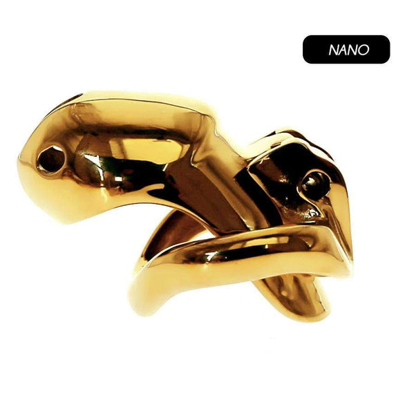 Golden Boy HTV3 - Titanium Gold Chastity