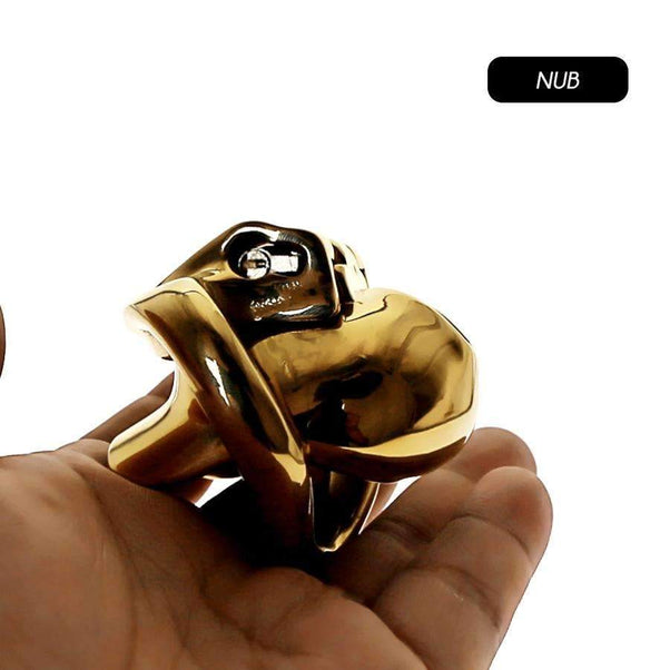 Golden Boy HTV3 - Titanium Gold Chastity