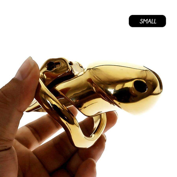 Golden Boy HTV3 - Titanium Gold Chastity