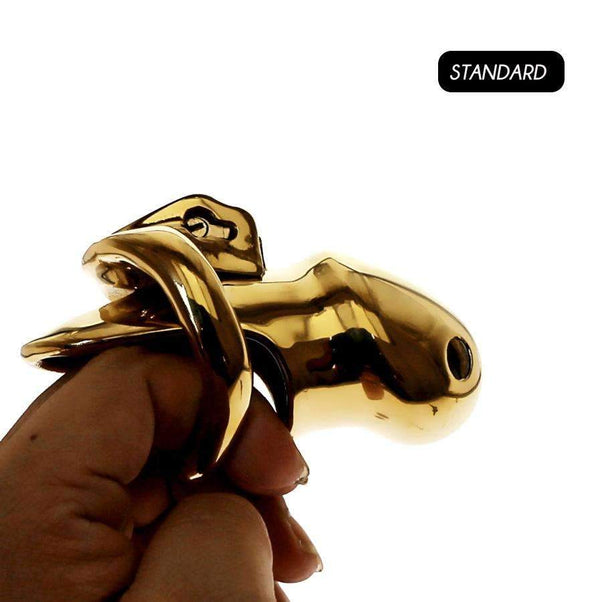 Golden Boy HTV3 - Titanium Gold Chastity